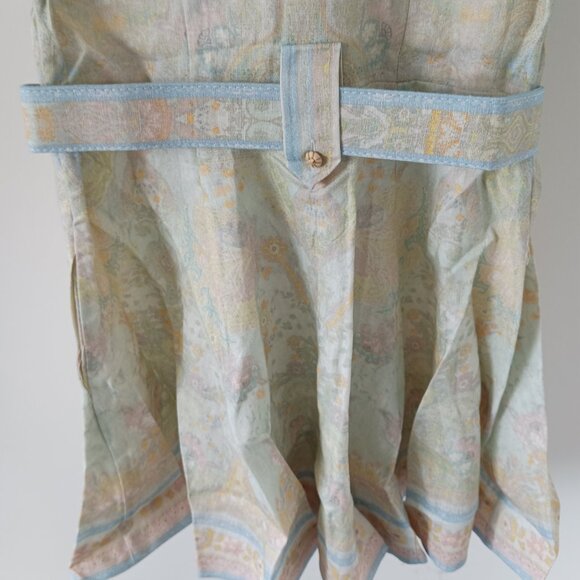 Zimmermann Acacia Linen Mini Shirtdress - Picture 11 of 12